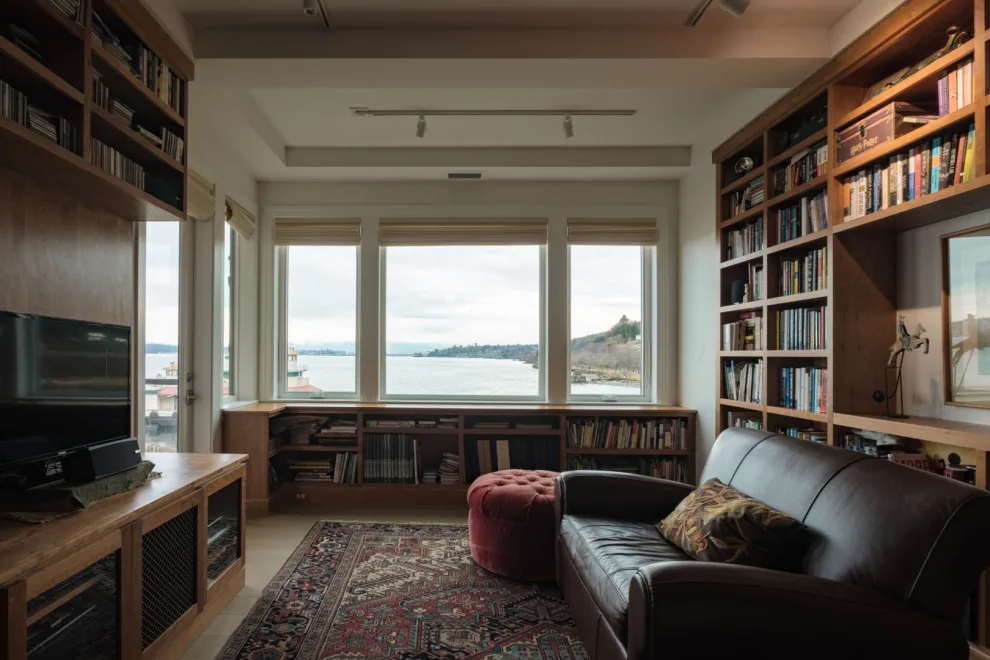 Custom Bookshelf and Fireplace Installations by Signature Design & Cabinetry LLC - Photo 2