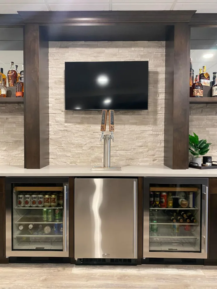 Home Bar Cabinet Solutions by Fehrenbacher Cabinets Inc - Photo 2