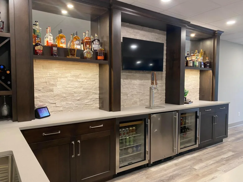 Home Bar Cabinet Solutions by Fehrenbacher Cabinets Inc - Photo 40