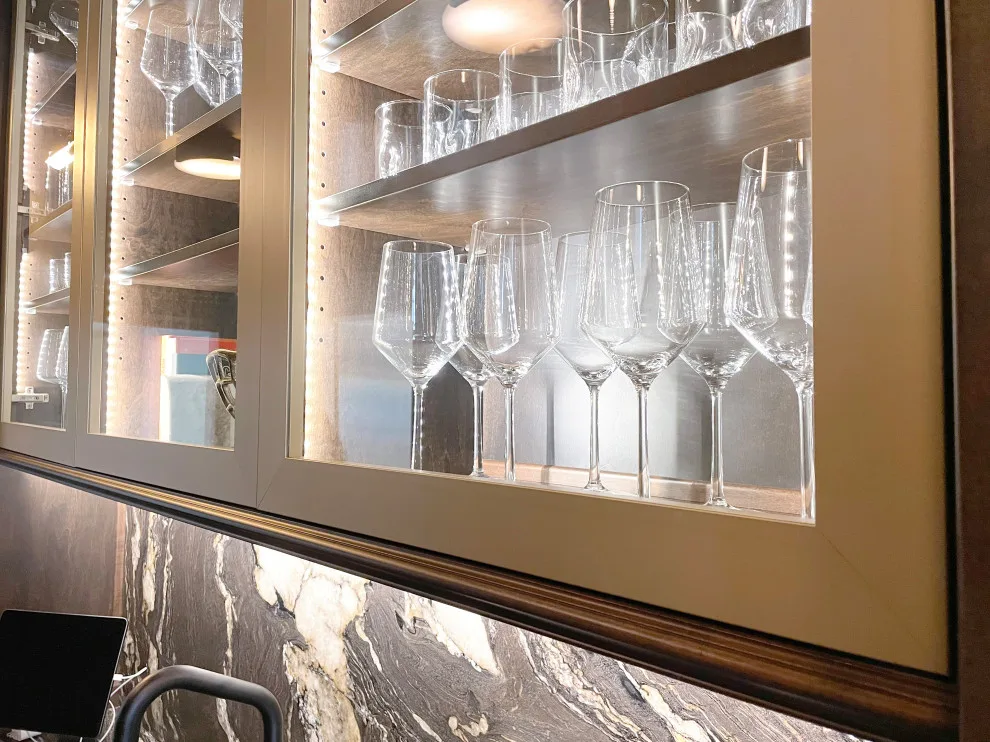 Home Bar Cabinet Solutions by Fehrenbacher Cabinets Inc - Photo 27