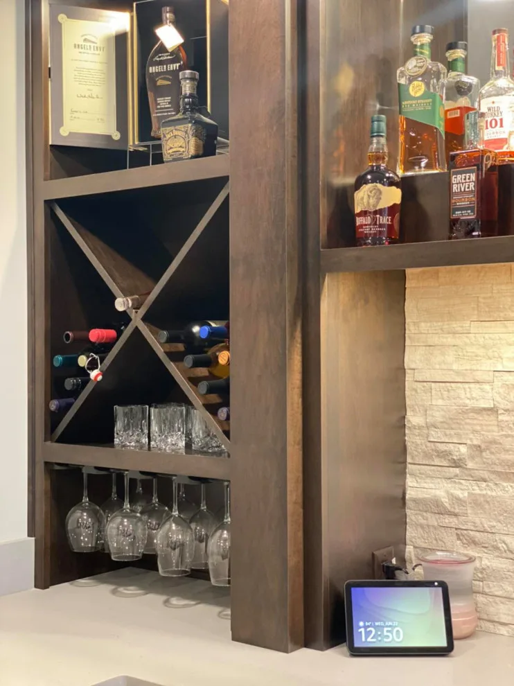Home Bar Cabinet Solutions by Fehrenbacher Cabinets Inc - Photo 46