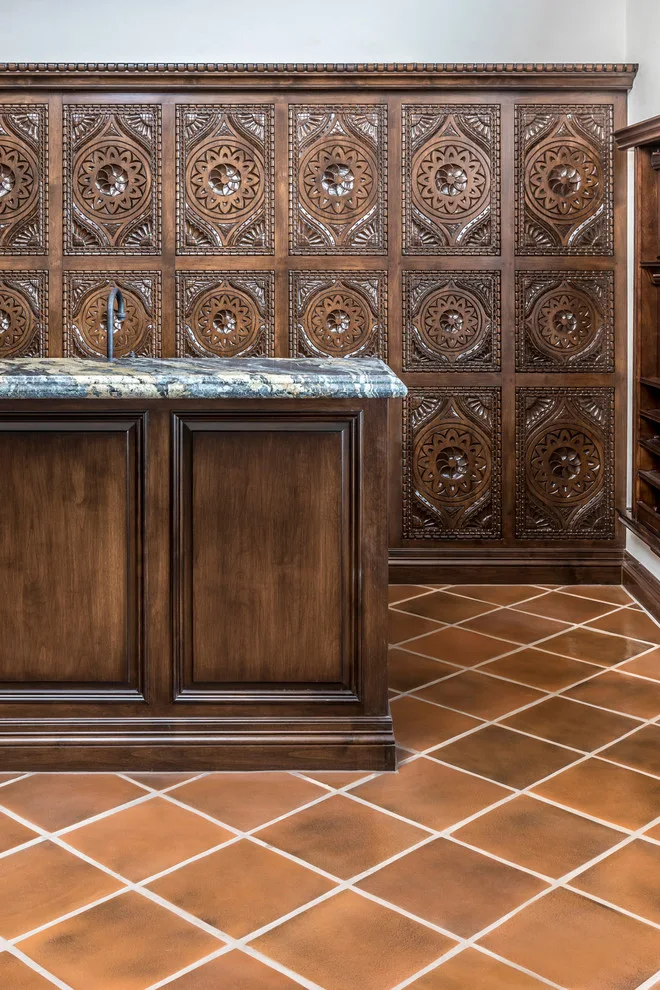 Carved Custom Cabinets - Photo 9