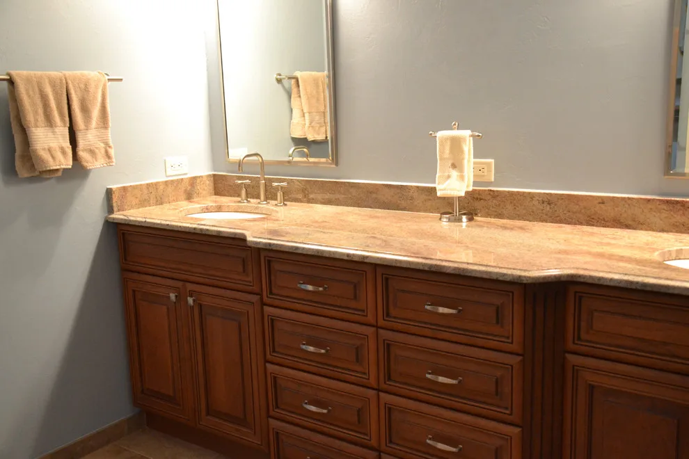 Bespoke Countertop Complete Bathroom Renovation by Cornerstone Builders Of SWFL - Photo 5