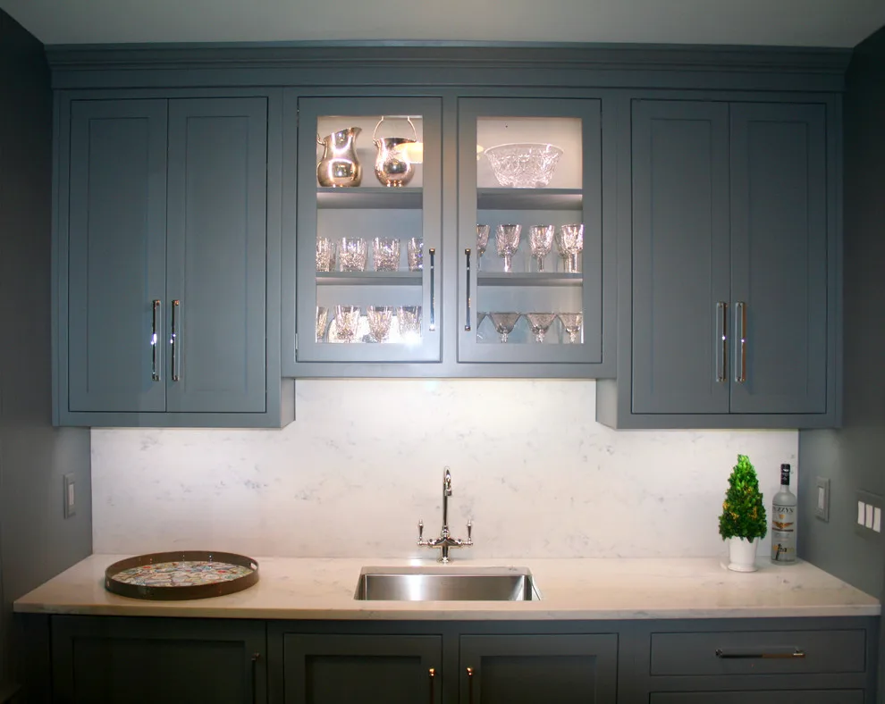 Contemporary Indianapolis Kitchen and Bath Renovation by Kline Cabinetmakers, LLC - Photo 2