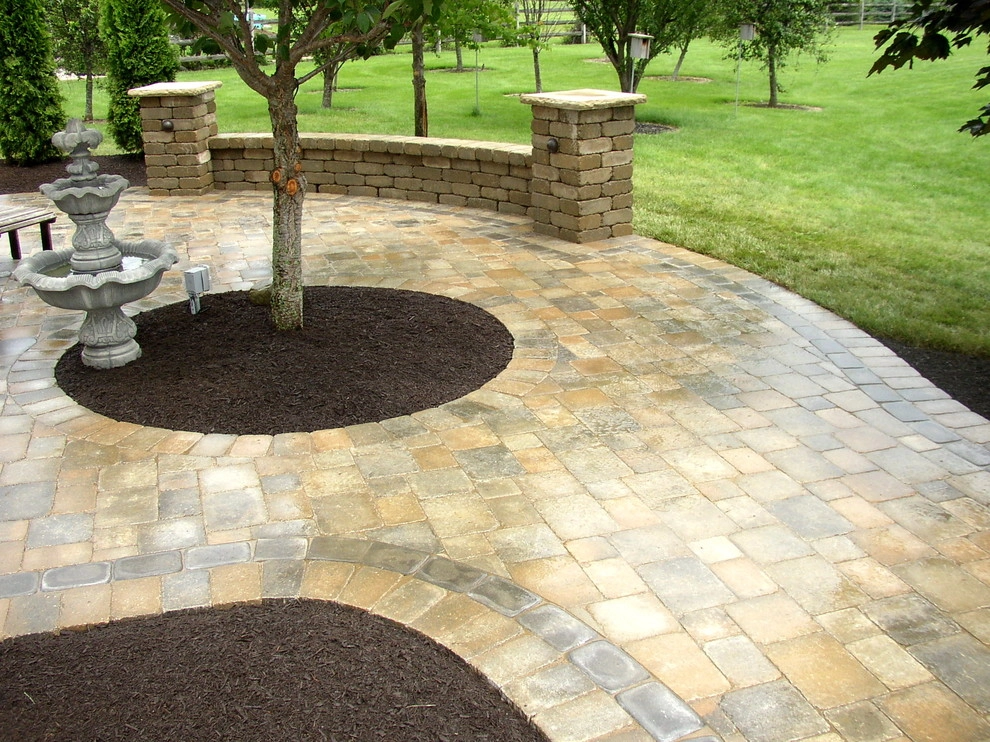 Renovated Patio with Fountain by J.R. Thomas Landscaping, Inc. - Photo 2