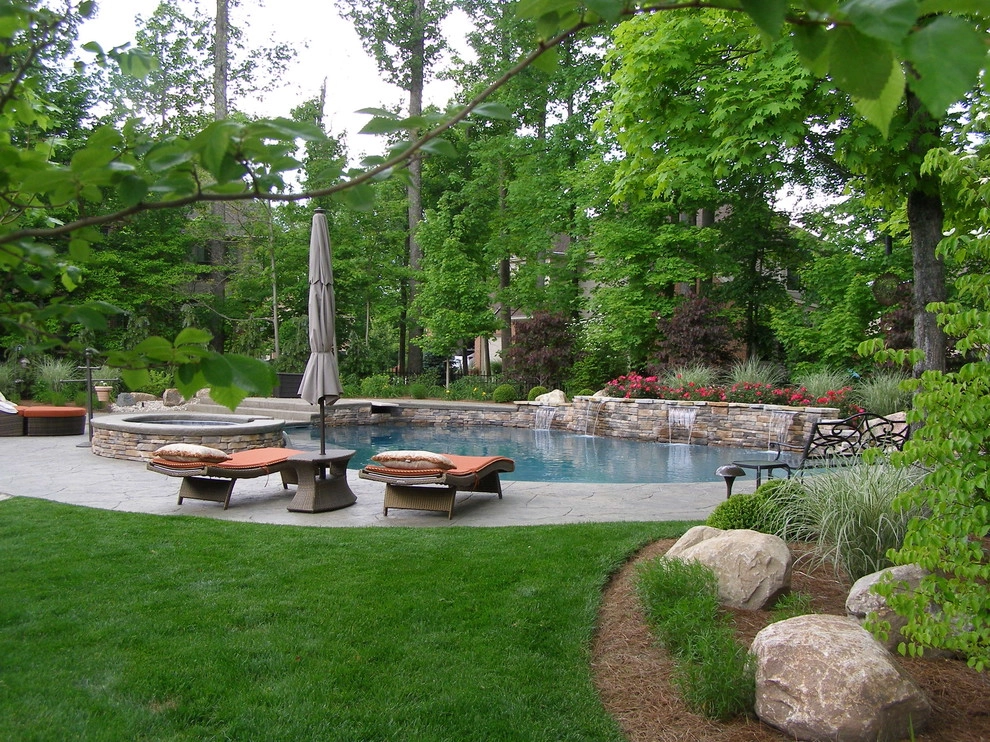Privacy Pool Design & Installation by J.R. Thomas Landscaping, Inc. - Photo 3
