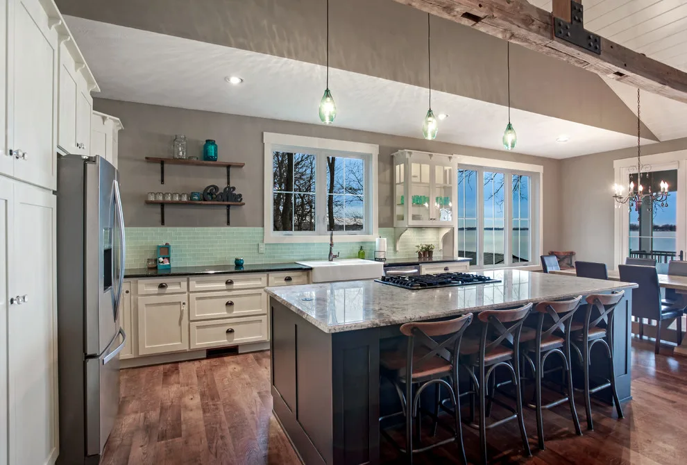 Cottage Kitchen by the Lake by Healey Custom Cabinetry LLC - Photo 3