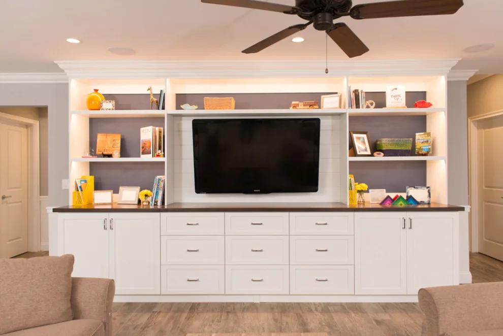 Media Hub / Bookshelves by Classy Closets - Photo 6