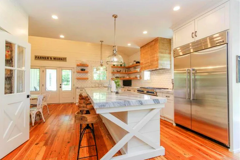 Contemporary Rustic Kitchen by Kline Cabinetmakers, LLC - Photo 4