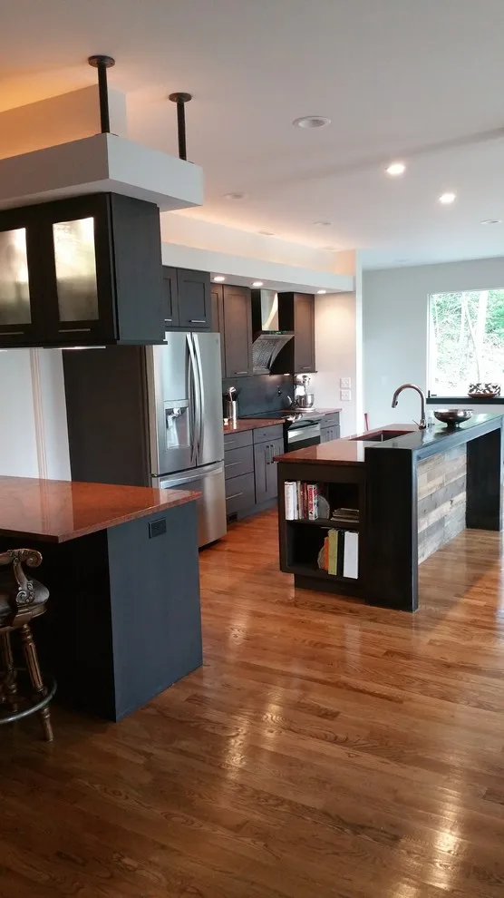 Contemporary Rustic Fletcher Kitchen by The Cabinet Design Studio At Forest Millwork - Photo 6