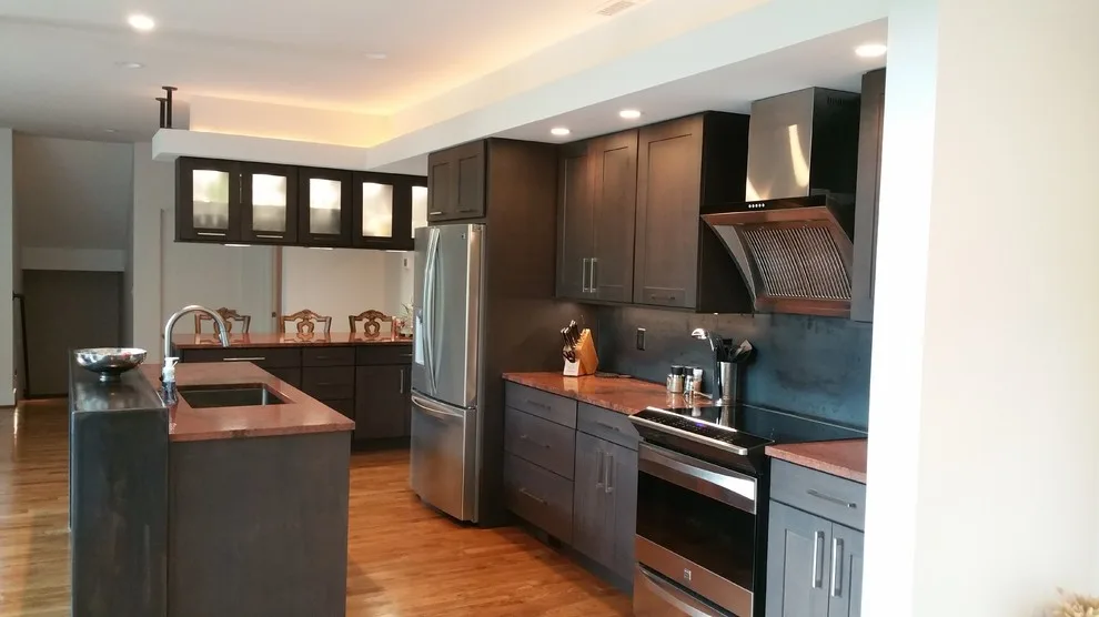 Contemporary Rustic Fletcher Kitchen by The Cabinet Design Studio At Forest Millwork - Photo 4