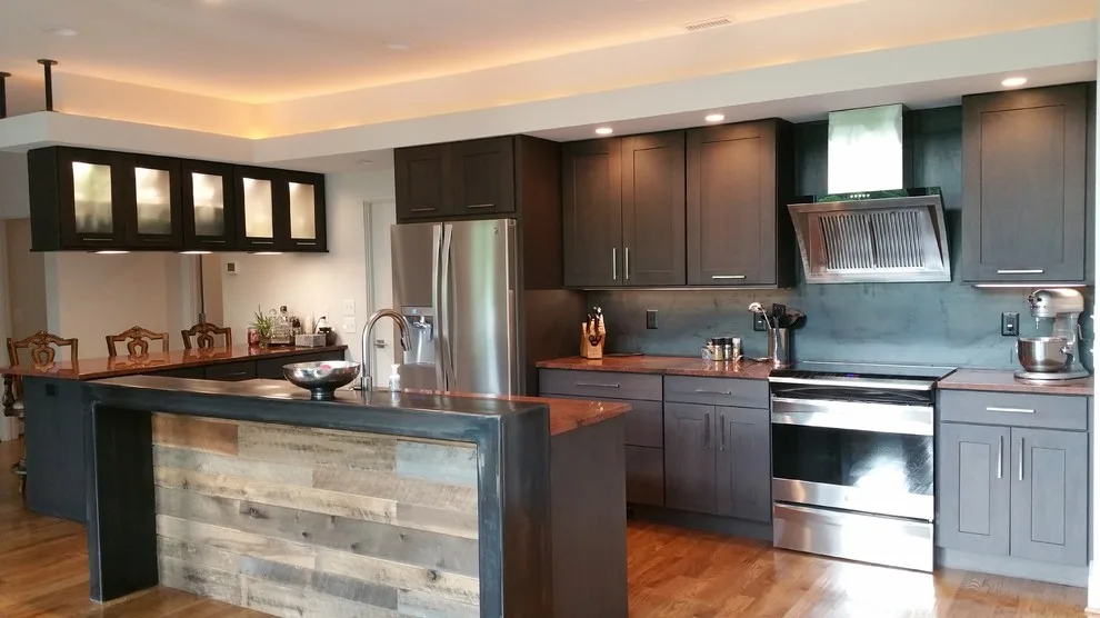 Contemporary Rustic Fletcher Kitchen by The Cabinet Design Studio At Forest Millwork - Photo 3