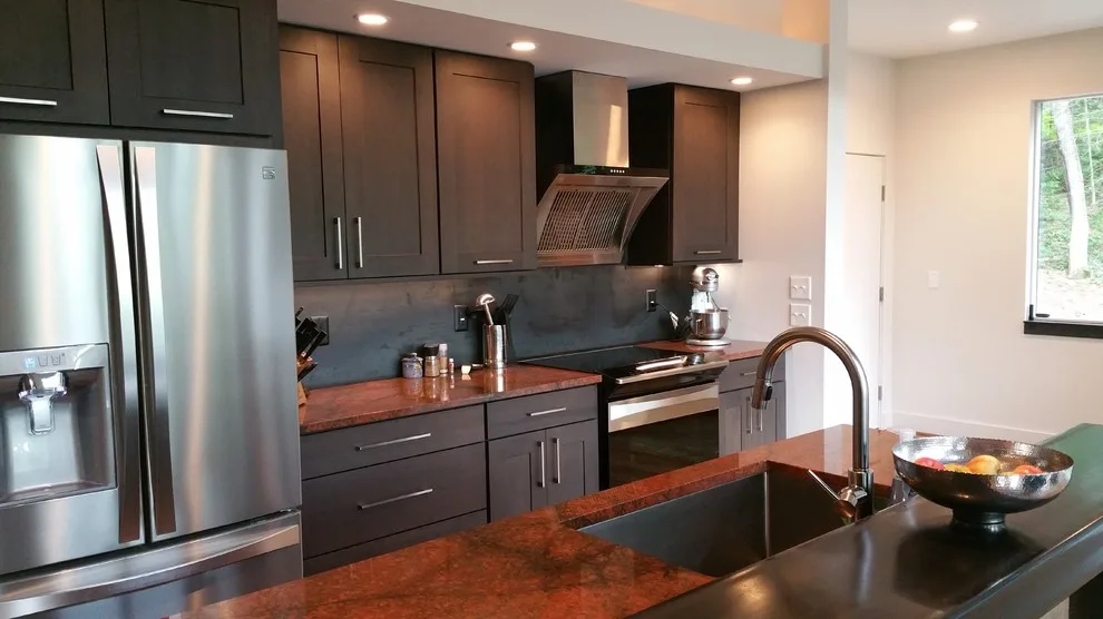 Contemporary Rustic Fletcher Kitchen by The Cabinet Design Studio At Forest Millwork - Photo 7