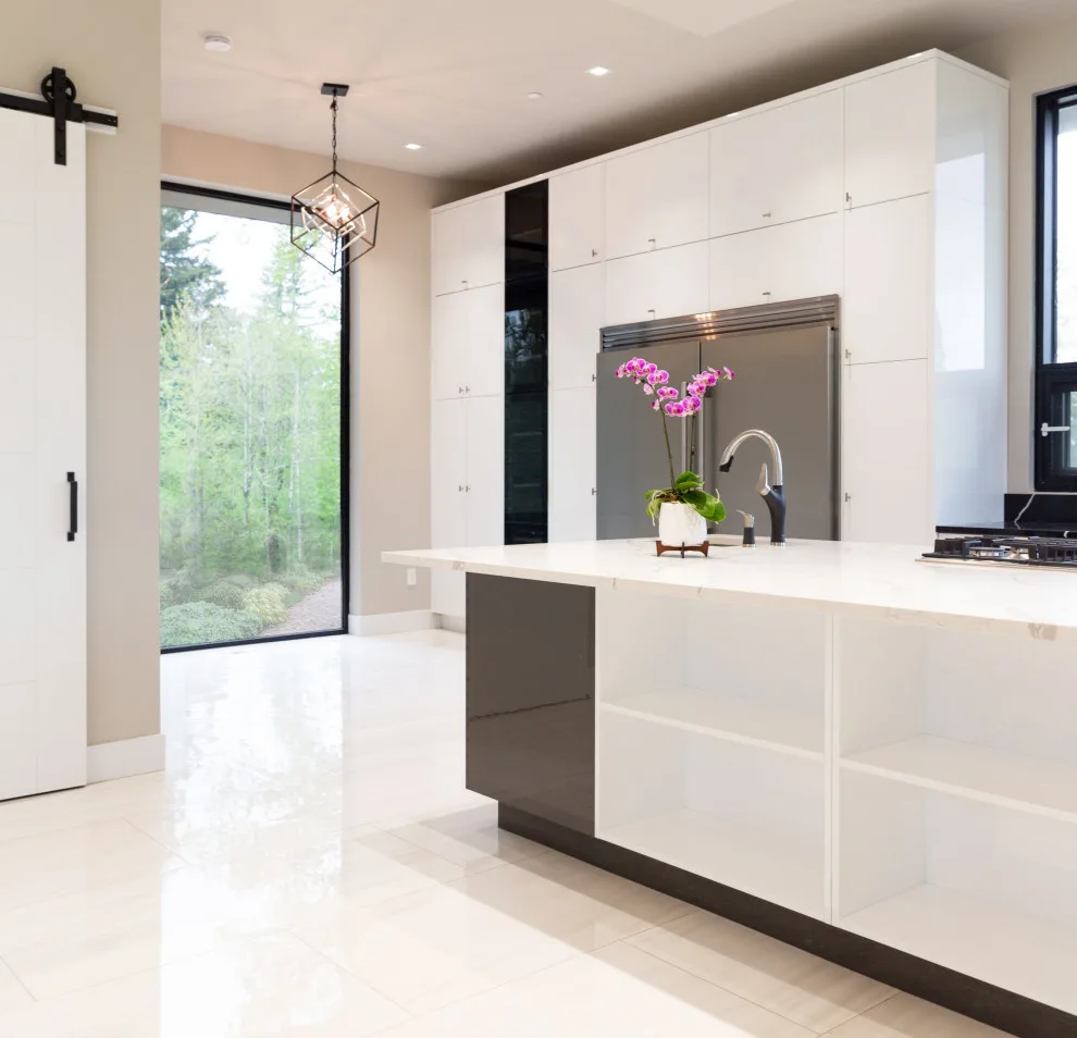 Contemporary White Gloss by Signature Design & Cabinetry LLC - Photo 17