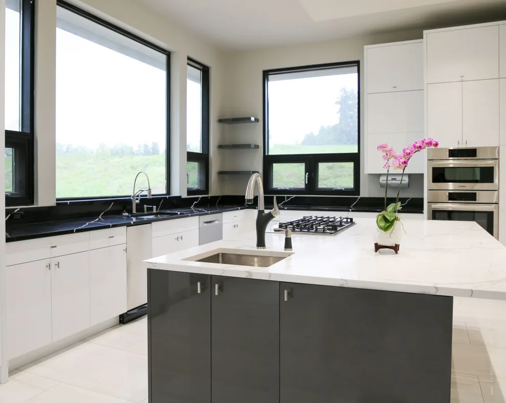 Contemporary White Gloss by Signature Design & Cabinetry LLC - Photo 25