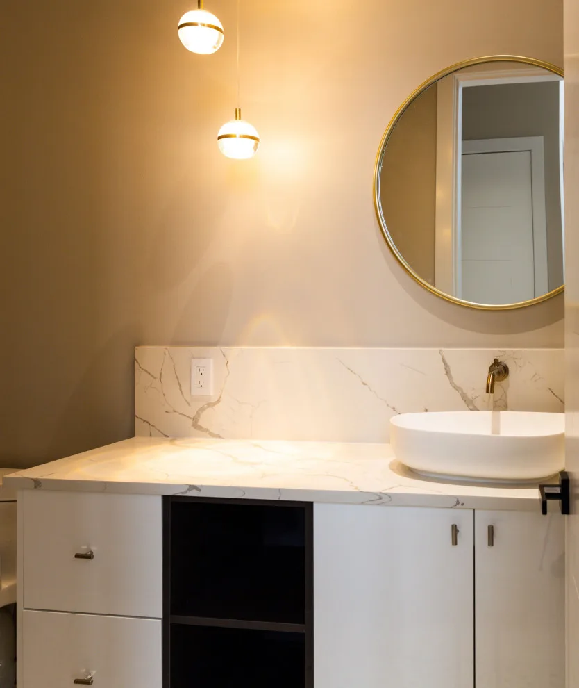 Contemporary White Gloss by Signature Design & Cabinetry LLC - Photo 7