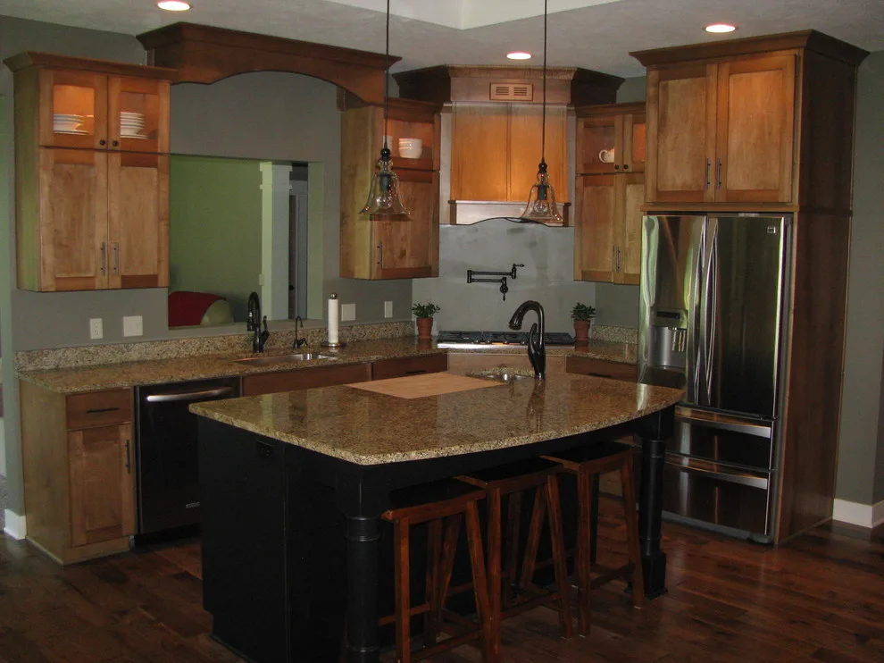 Classic Shaker Kitchen Featuring Pizza Oven by Kelwood Designs LLC & Cabinetry - Photo 2