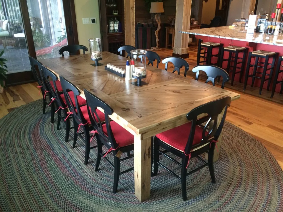 Cabinets and Dining Table for Lake House by Kelwood Designs LLC & Cabinetry - Photo 2