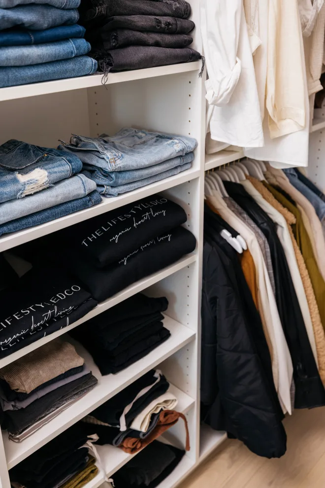 Slim Elegant Passageway Storage by Classy Closets - Photo 19