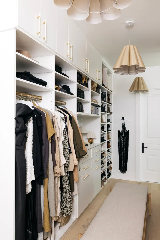 Slim Elegant Passageway Storage by Classy Closets - Photo 22