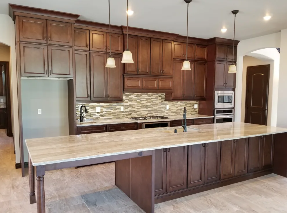 York Chocolate Cabinets in New Home Construction Showcase by Bliss Cabinets - Photo 3