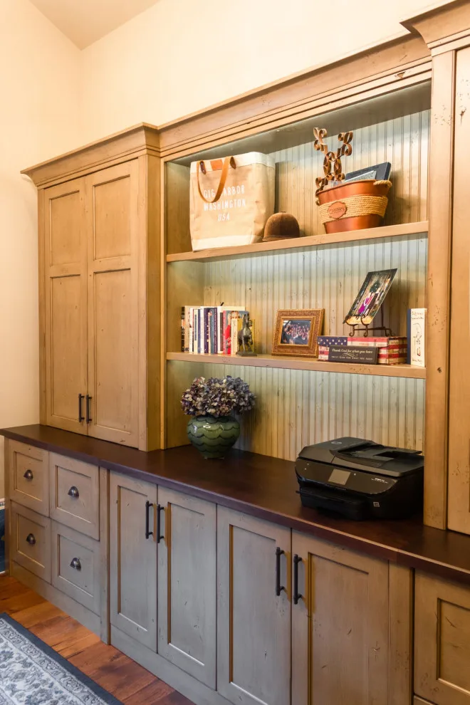 Office Storage Solutions & Entryway Design by Signature Design & Cabinetry LLC - Photo 6