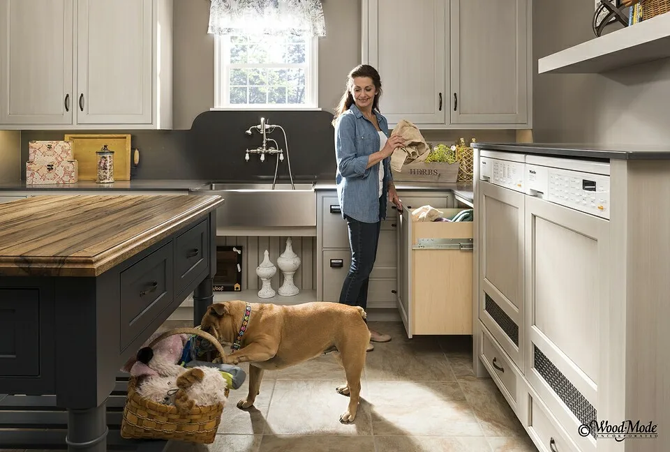 Pet Spa, Utility Room, Laundry Area by Savvy Cabinetry Design Interiors - Photo 2