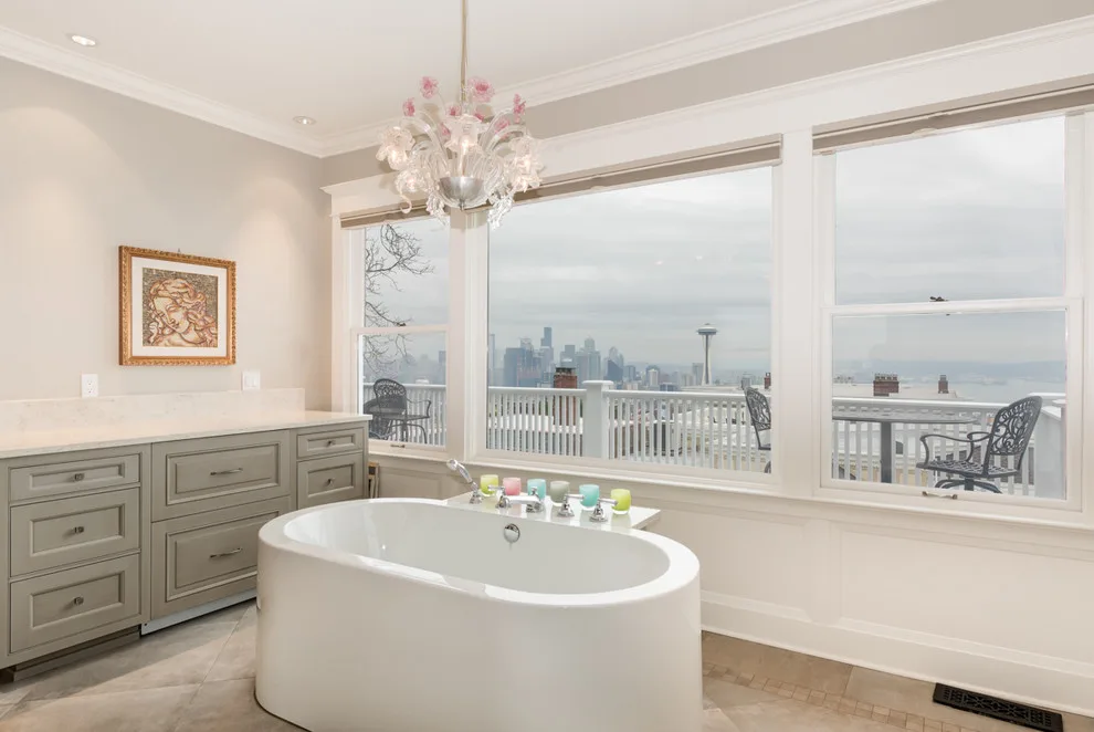 Classic Queen Anne Style Bathroom by Savvy Cabinetry Design Interiors - Photo 3