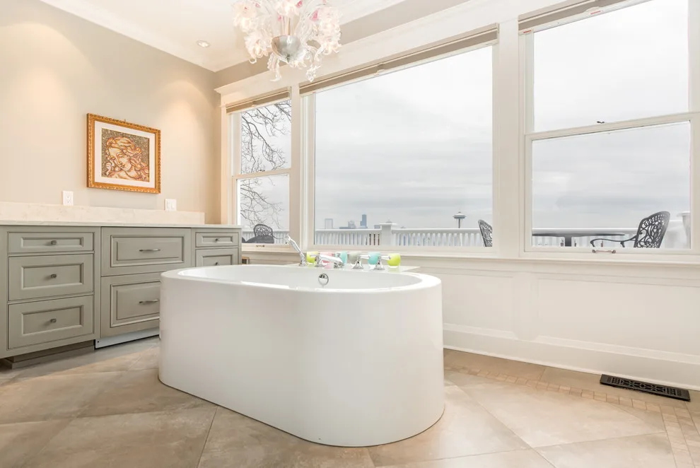 Classic Queen Anne Style Bathroom by Savvy Cabinetry Design Interiors - Photo 11