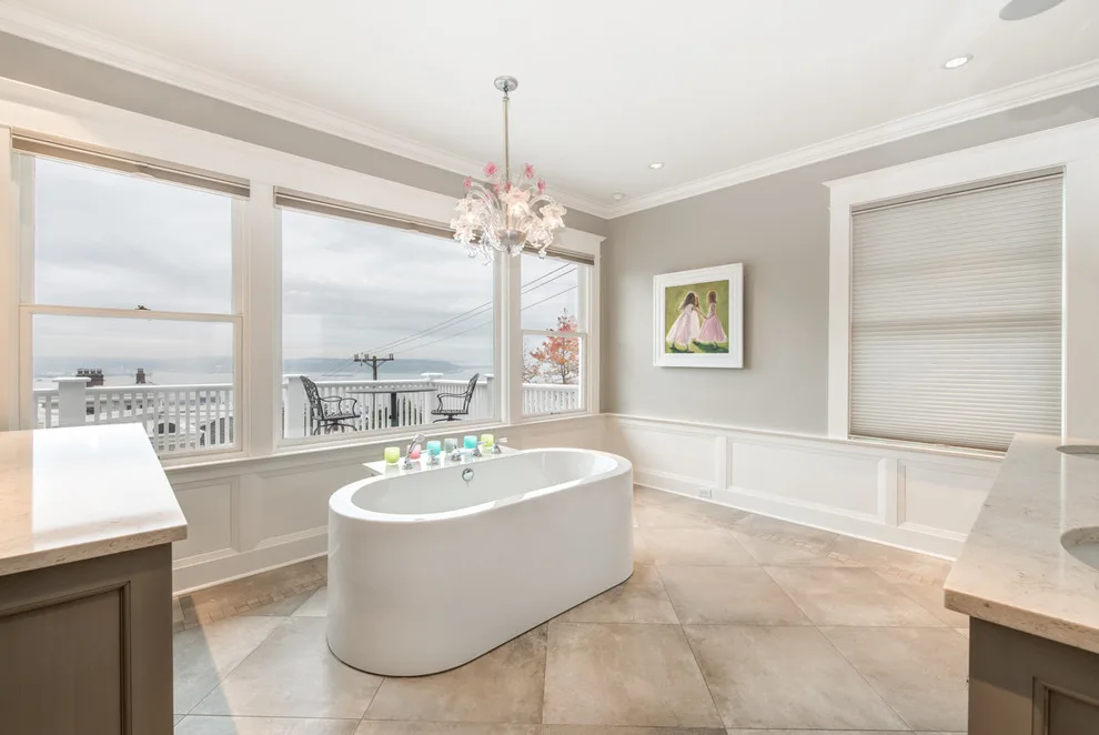 Classic Queen Anne Style Bathroom by Savvy Cabinetry Design Interiors - Photo 13