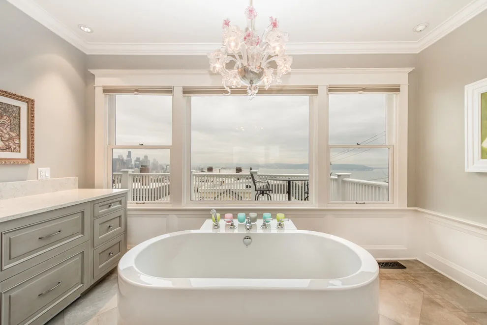 Classic Queen Anne Style Bathroom by Savvy Cabinetry Design Interiors - Photo 12