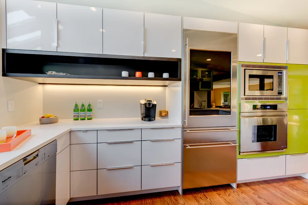 Modern Kitchen at Sand Point by Savvy Cabinetry Design Interiors - Photo 9