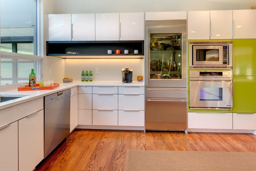 Modern Kitchen at Sand Point by Savvy Cabinetry Design Interiors - Photo 8