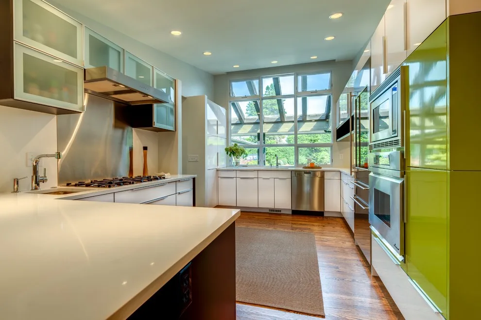 Modern Kitchen at Sand Point by Savvy Cabinetry Design Interiors - Photo 4