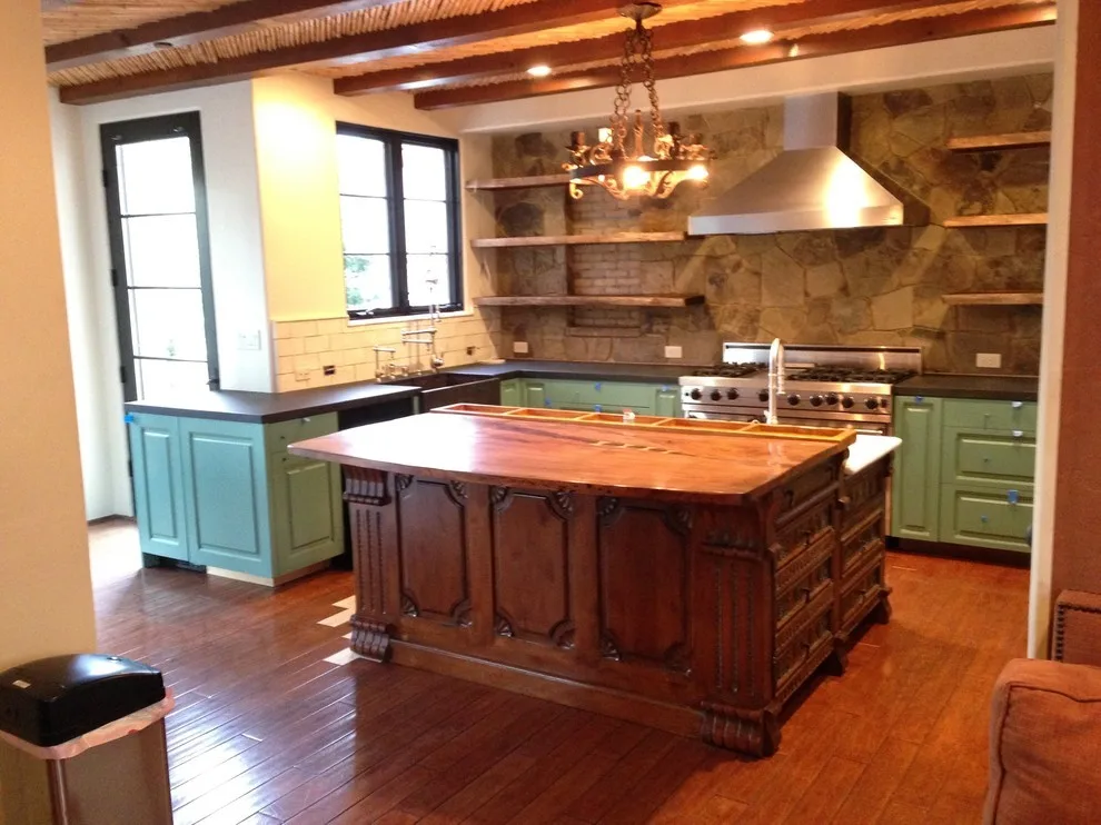 Carved Custom Cabinets - Photo 12