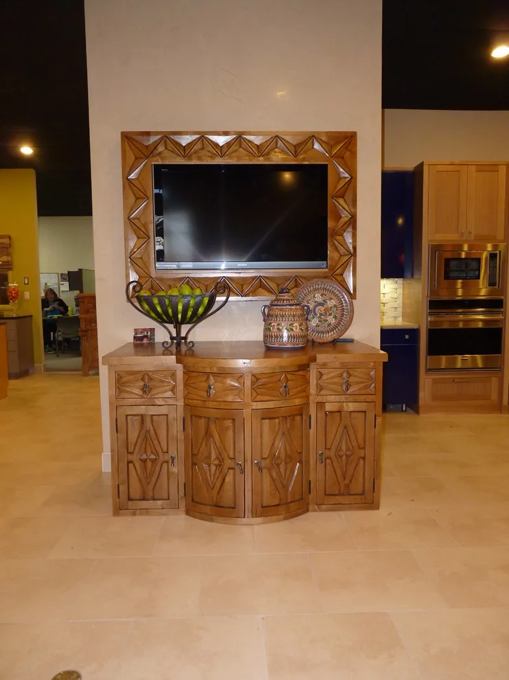 Carved Custom Cabinets - Photo 8