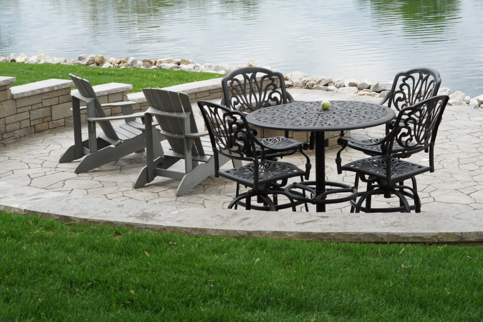 Lakeside Patio & Fire Pit by JMT Landscape Group - Photo 11