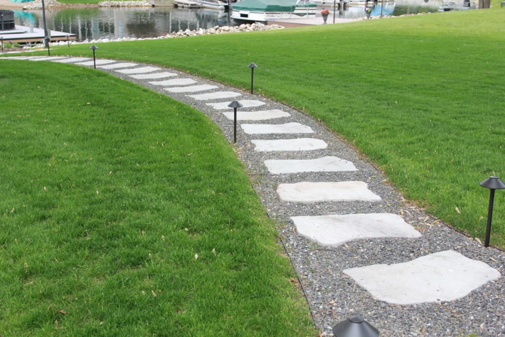 Lakeside Patio & Fire Pit by JMT Landscape Group - Photo 5
