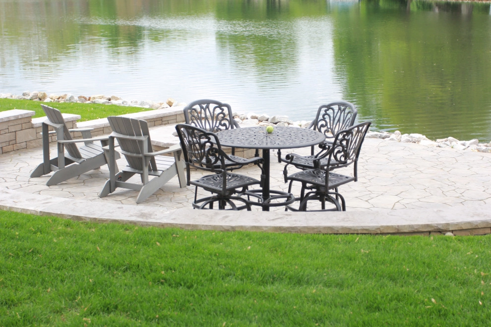Lakeside Patio & Fire Pit by JMT Landscape Group - Photo 9