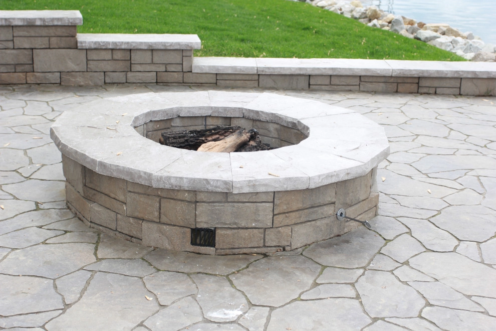 Lakeside Patio & Fire Pit by JMT Landscape Group - Photo 10