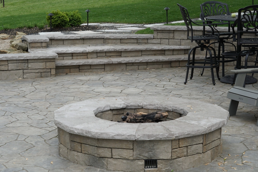 Lakeside Patio & Fire Pit by JMT Landscape Group - Photo 3
