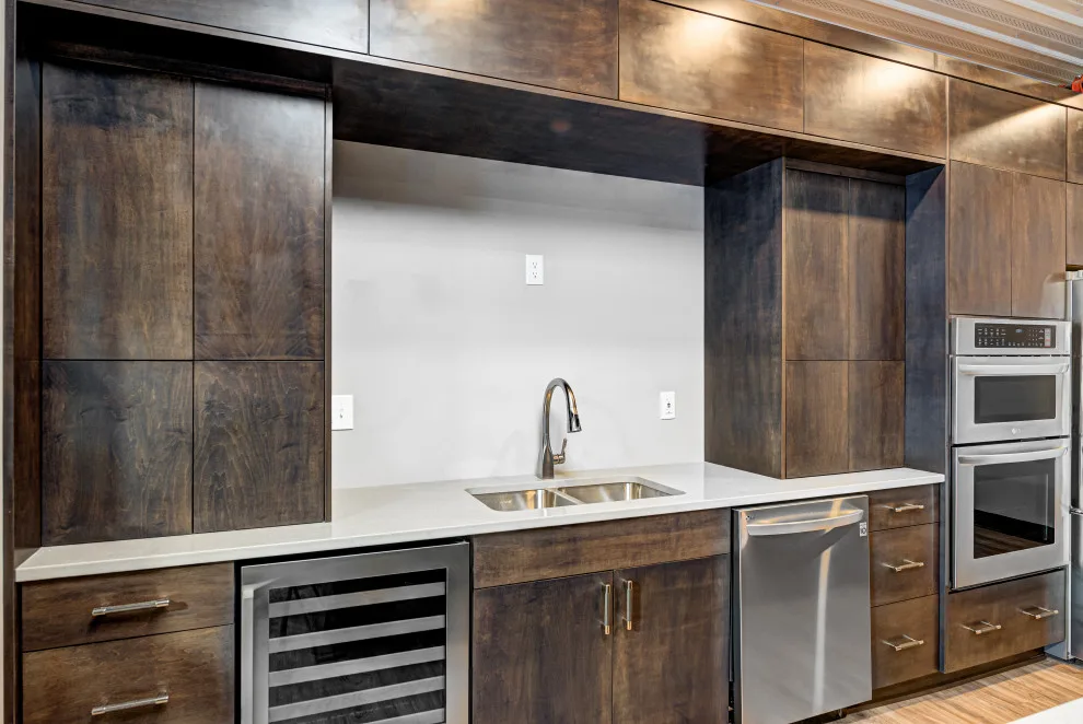 Modern Stained Kitchen by Kline Cabinetmakers, LLC - Photo 6