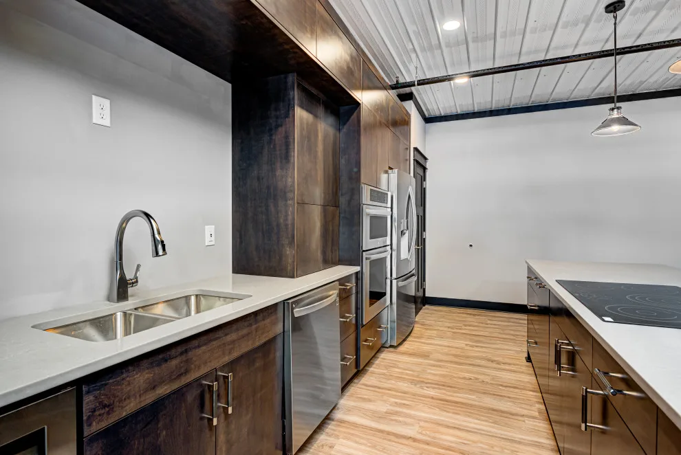 Modern Stained Kitchen by Kline Cabinetmakers, LLC - Photo 2