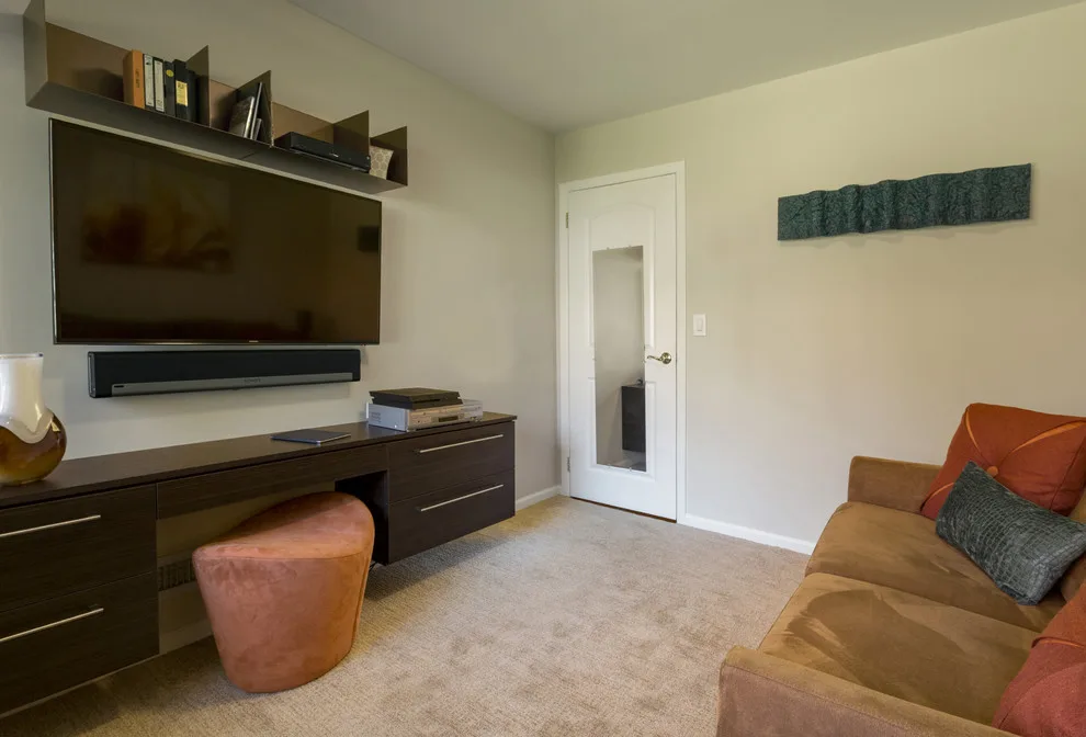 Dual Purpose Wall-Mounted Desk for Home Office by Rylex Custom Cabinetry And Closets - Photo 2