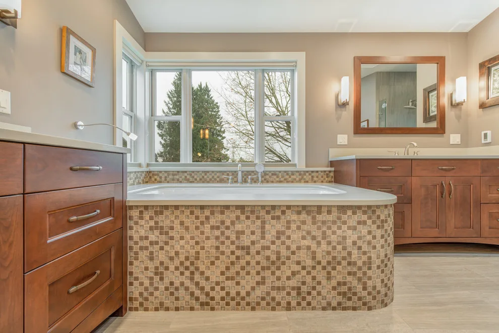 Wallingford Dual Sink Bathroom Vanity by Savvy Cabinetry Design Interiors - Photo 11