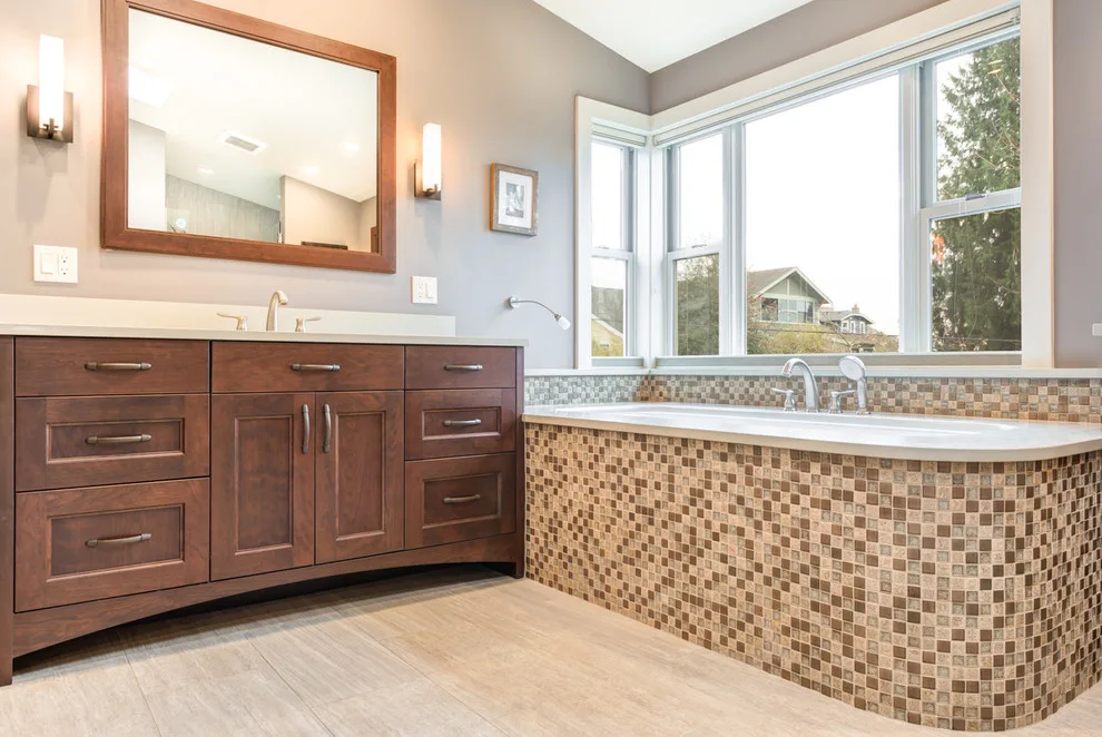 Wallingford Dual Sink Bathroom Vanity by Savvy Cabinetry Design Interiors - Photo 13