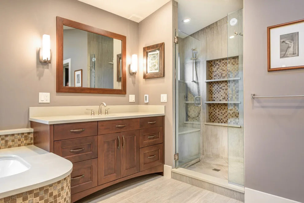 Wallingford Dual Sink Bathroom Vanity by Savvy Cabinetry Design Interiors - Photo 14