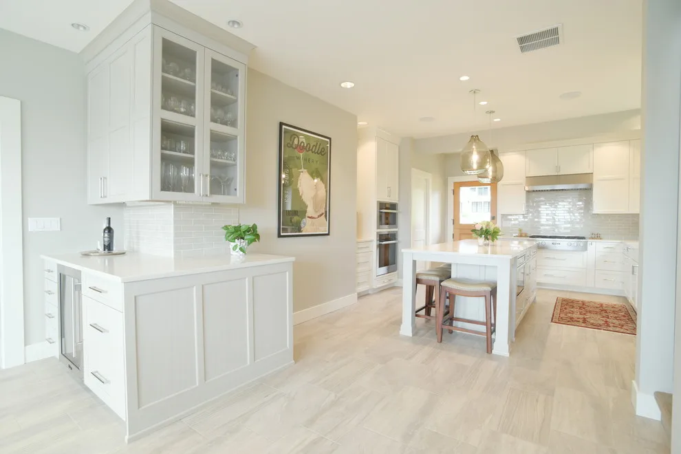 Cozy White Culinary Space by Signature Design & Cabinetry LLC - Photo 19