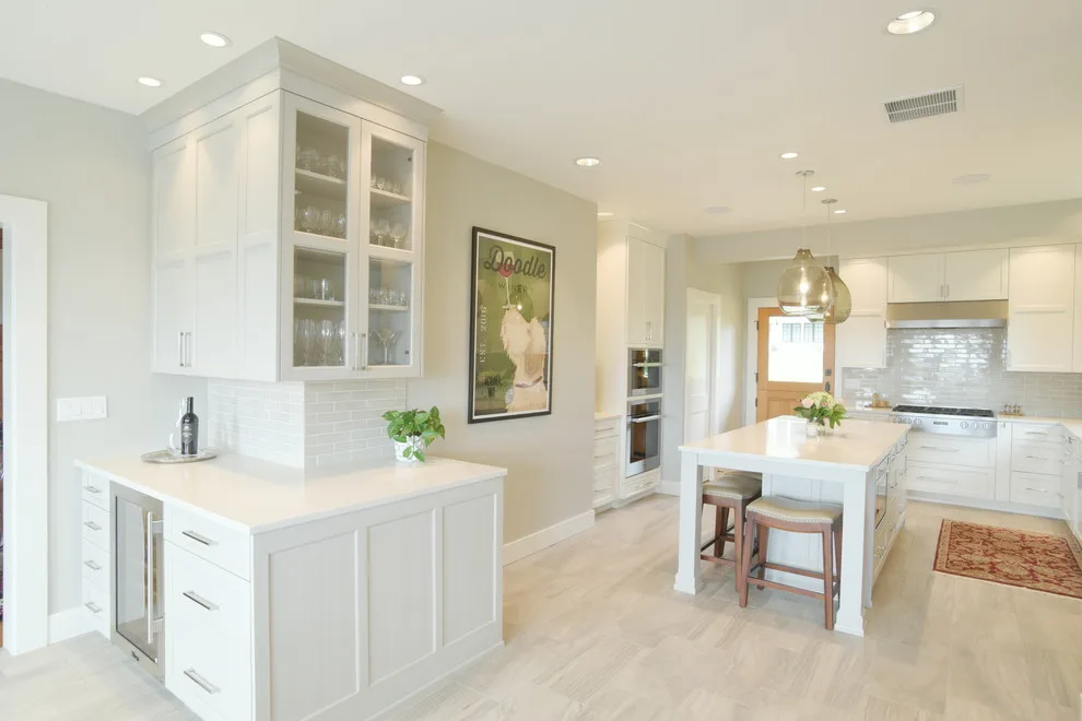 Cozy White Culinary Space by Signature Design & Cabinetry LLC - Photo 18