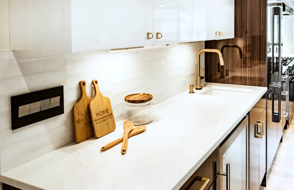 Contemporary Shine with Golden Highlights by Signature Design & Cabinetry LLC - Photo 7